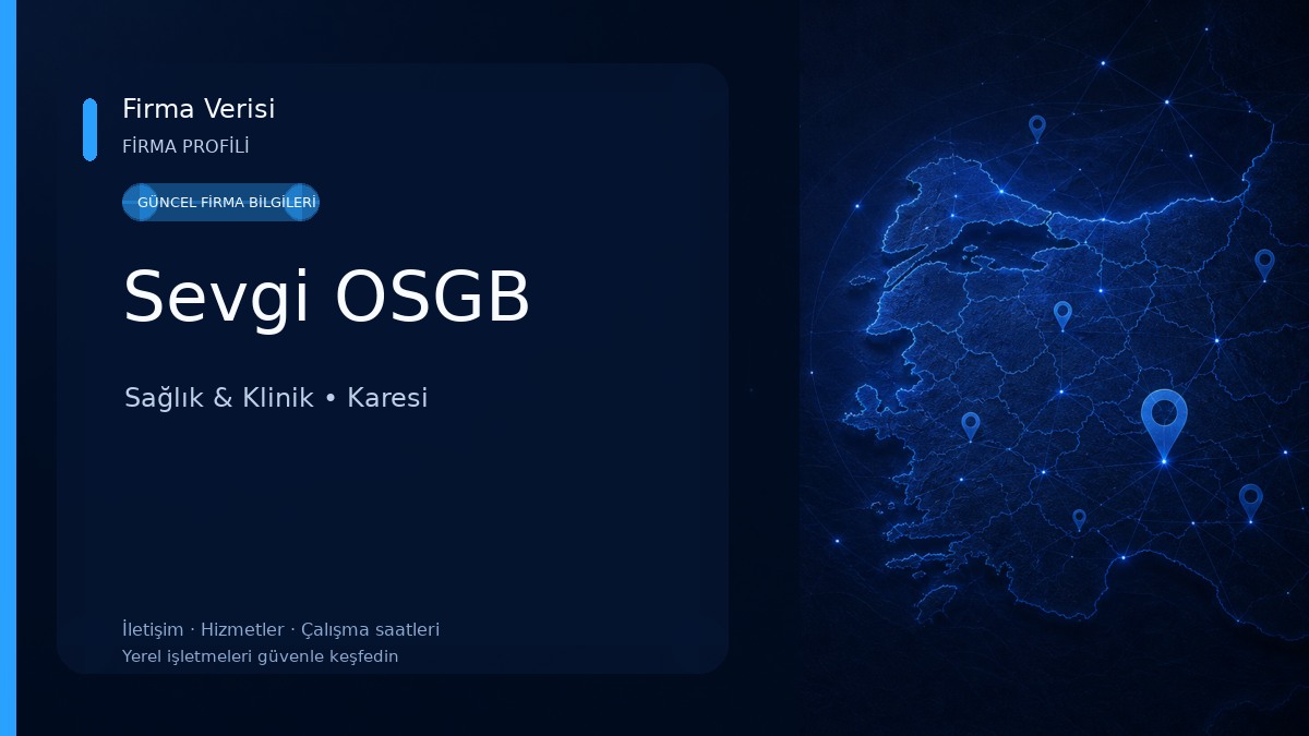 Sevgi OSGB Sağlık & Klinik