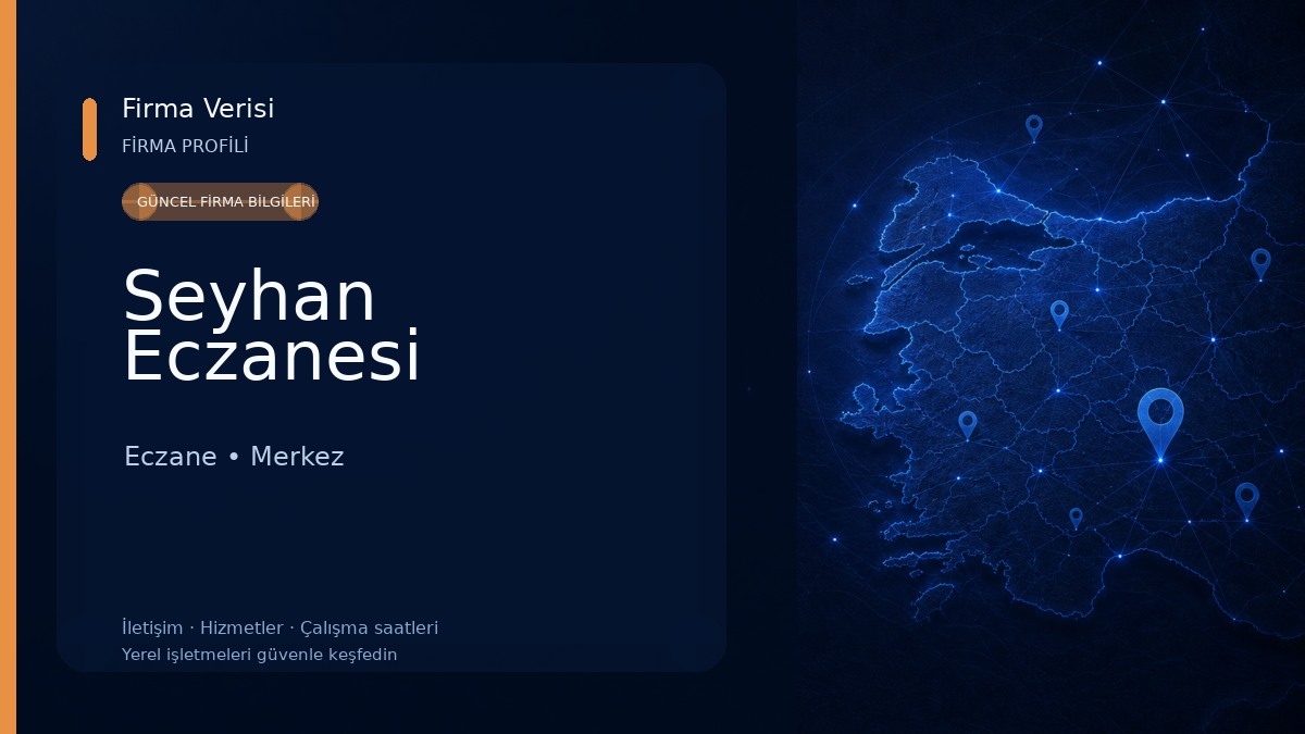 Seyhan Eczanesi Eczane