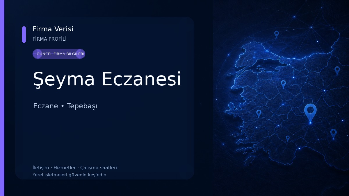 Şeyma Eczanesi Eczane