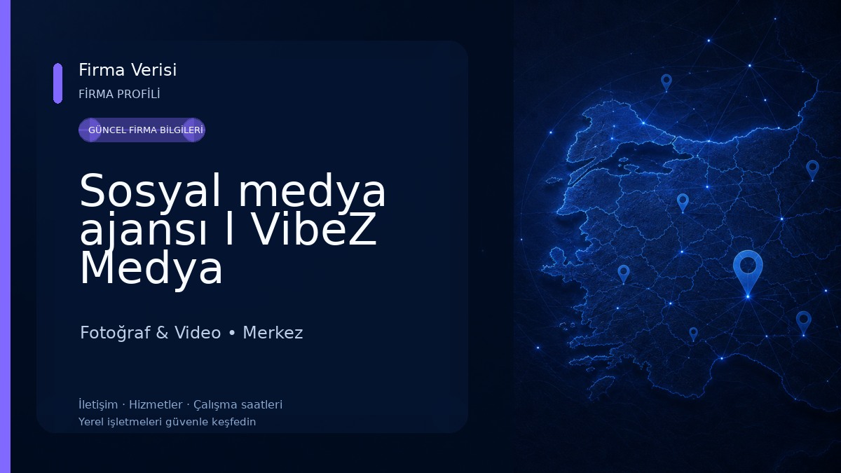 Sosyal medya ajansı l VibeZ Medya Fotoğraf & Video
