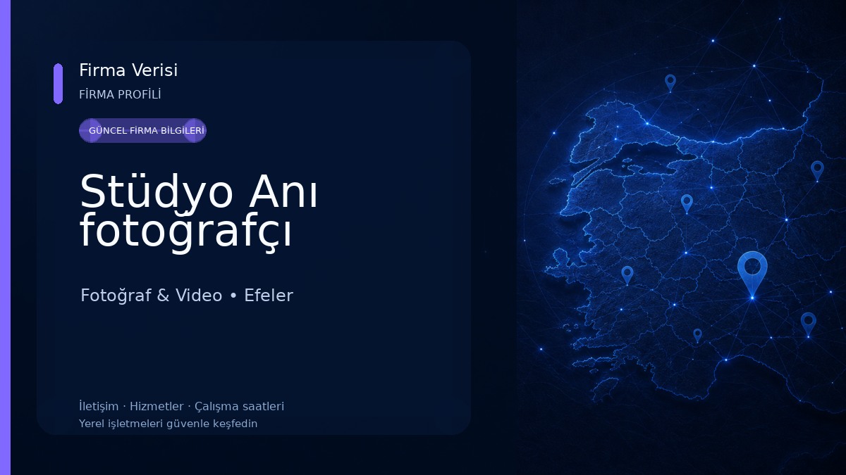 Stüdyo Anı fotoğrafçı Fotoğraf & Video
