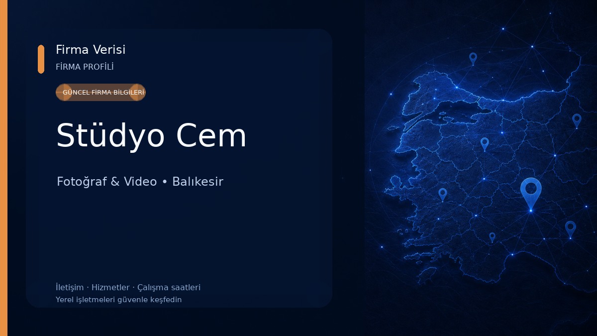 Stüdyo Cem Fotoğraf & Video