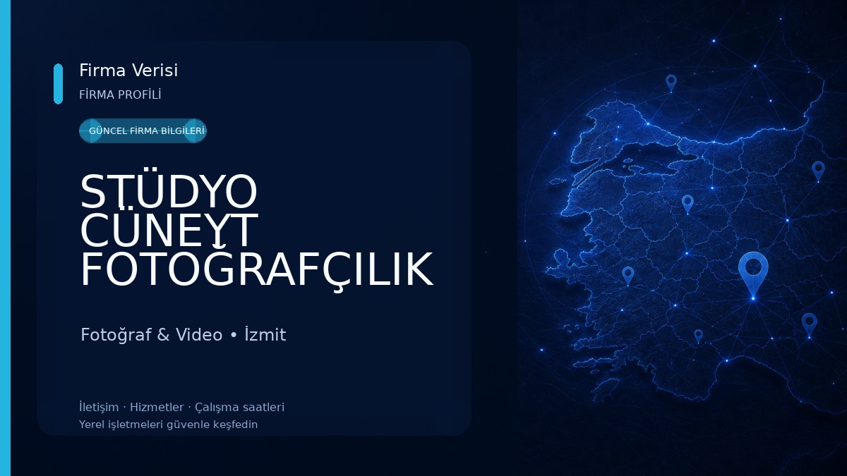 STÜDYO CÜNEYT FOTOĞRAFÇILIK 