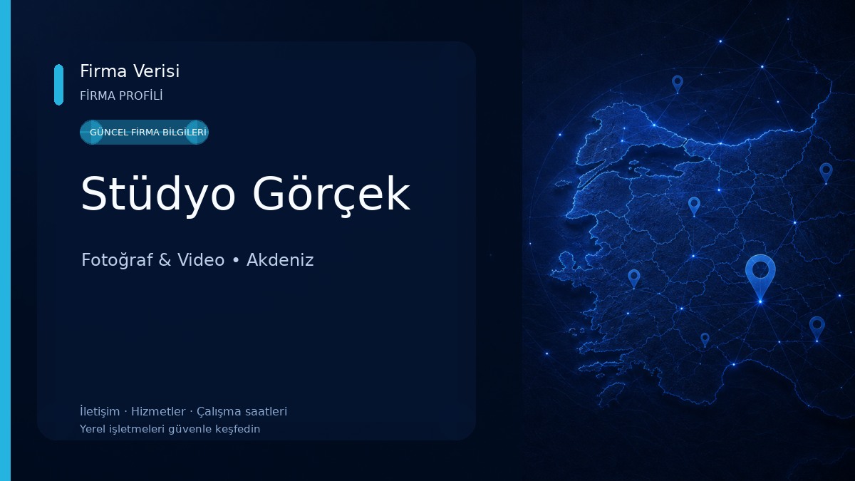 Stüdyo Görçek Fotoğraf & Video