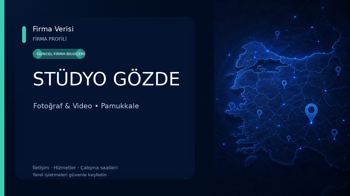 STÜDYO GÖZDE Fotoğraf & Video