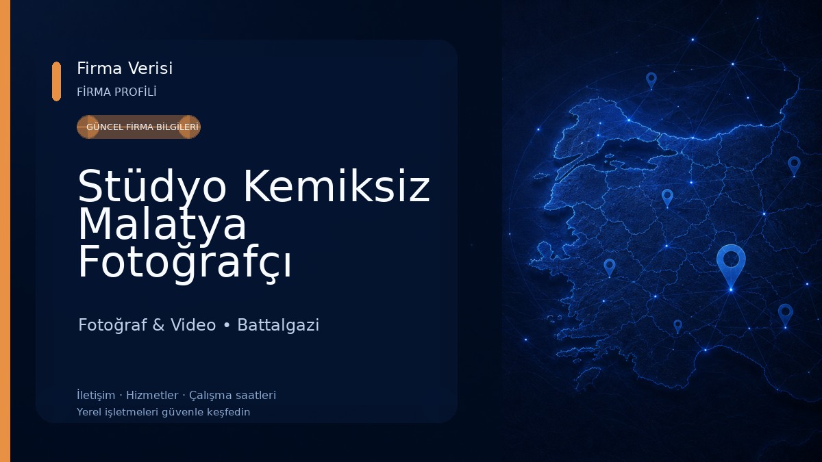 Stüdyo Kemiksiz Malatya Fotoğrafçı Fotoğraf & Video