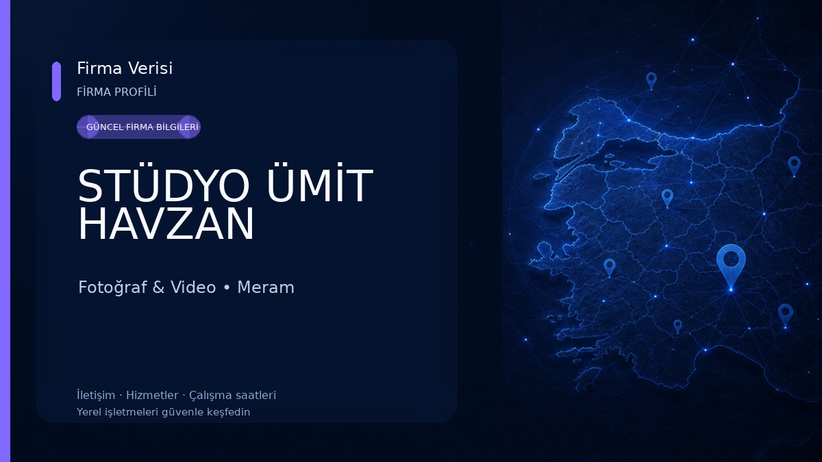 STÜDYO ÜMİT HAVZAN Fotoğraf & Video