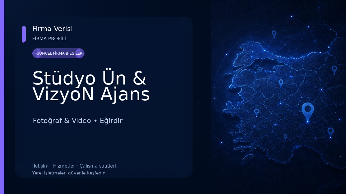 Stüdyo Ün & VizyoN Ajans 