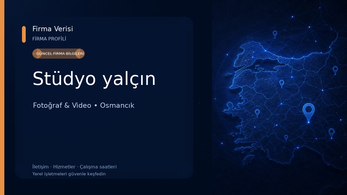 Stüdyo yalçın Fotoğraf & Video