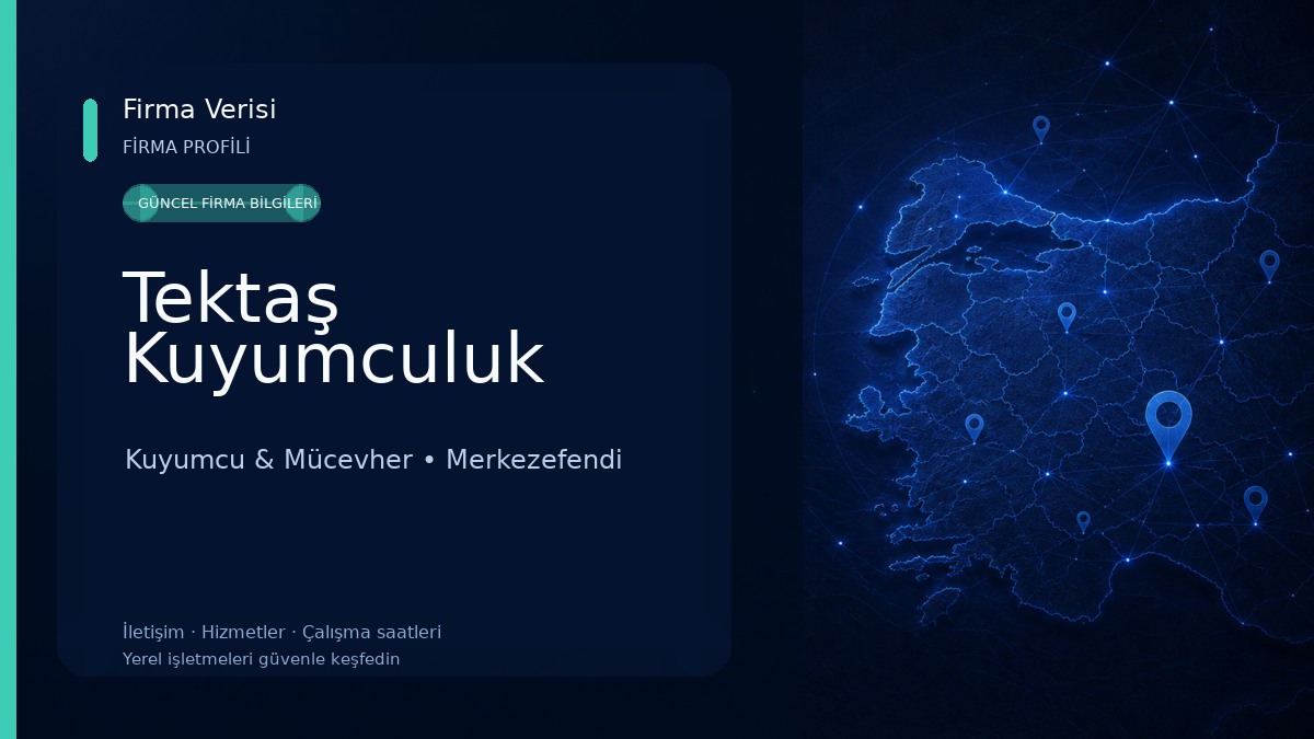 Tektaş Kuyumculuk Kuyumcu & Mücevher