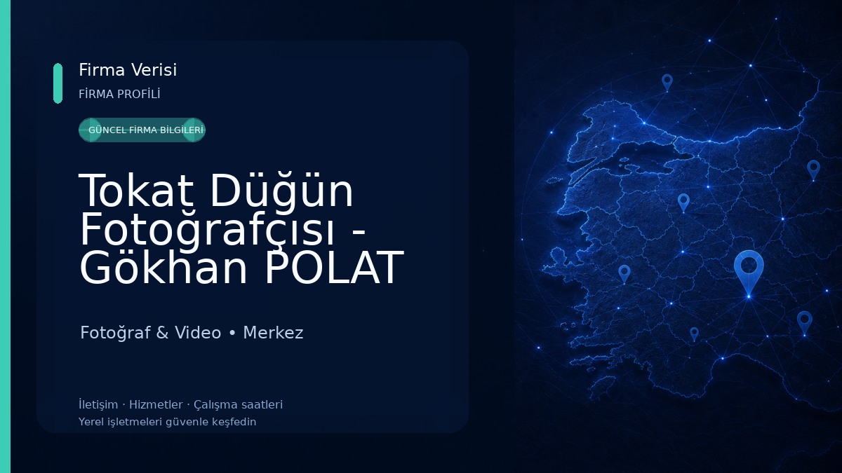 Tokat Düğün Fotoğrafçısı - Gökhan POLAT 