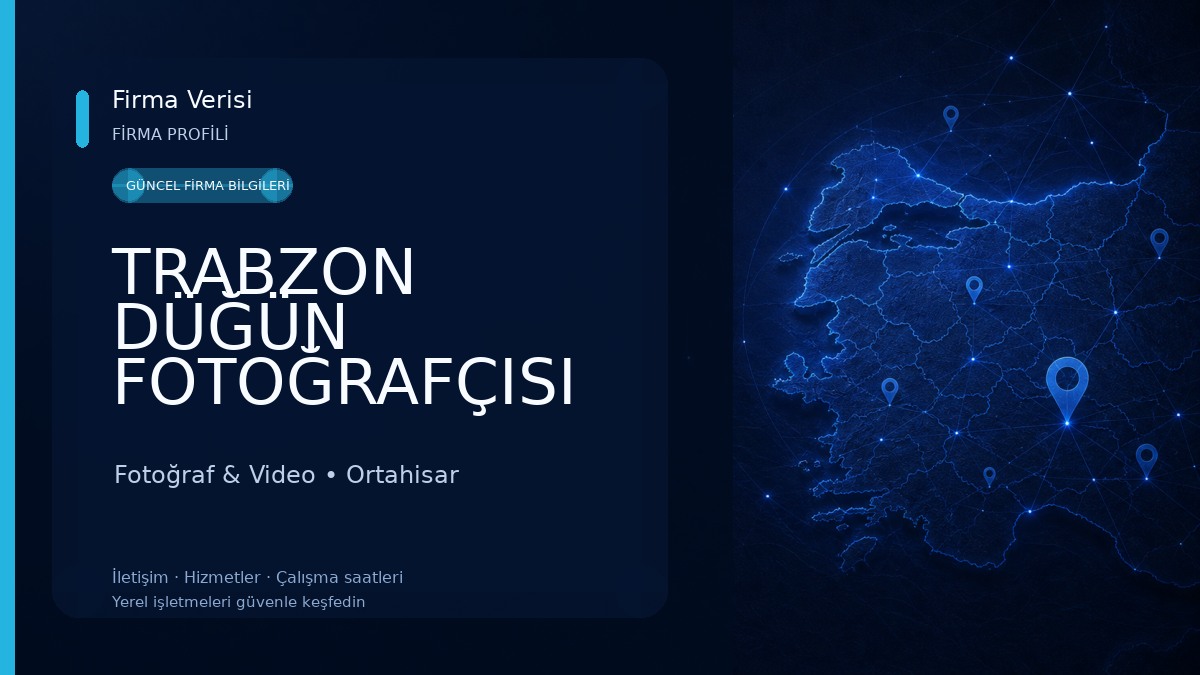TRABZON DÜĞÜN FOTOĞRAFÇISI 