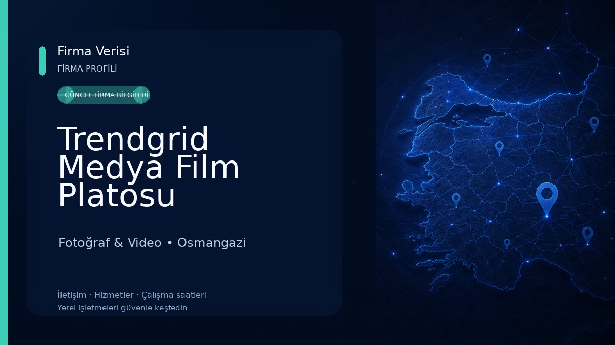 Trendgrid Medya Film Platosu Fotoğraf & Video
