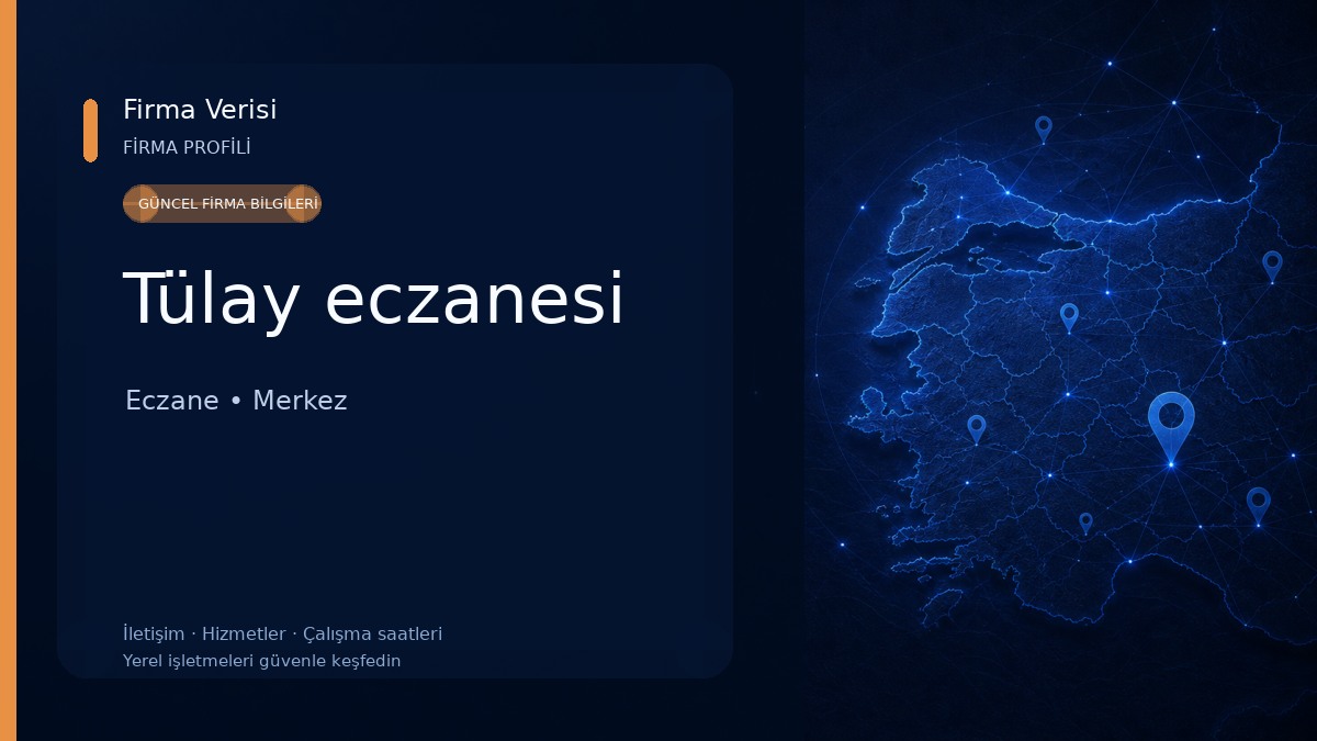 Tülay eczanesi