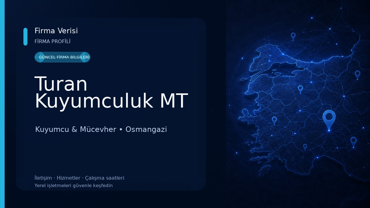 Turan Kuyumculuk MT Kuyumcu & Mücevher