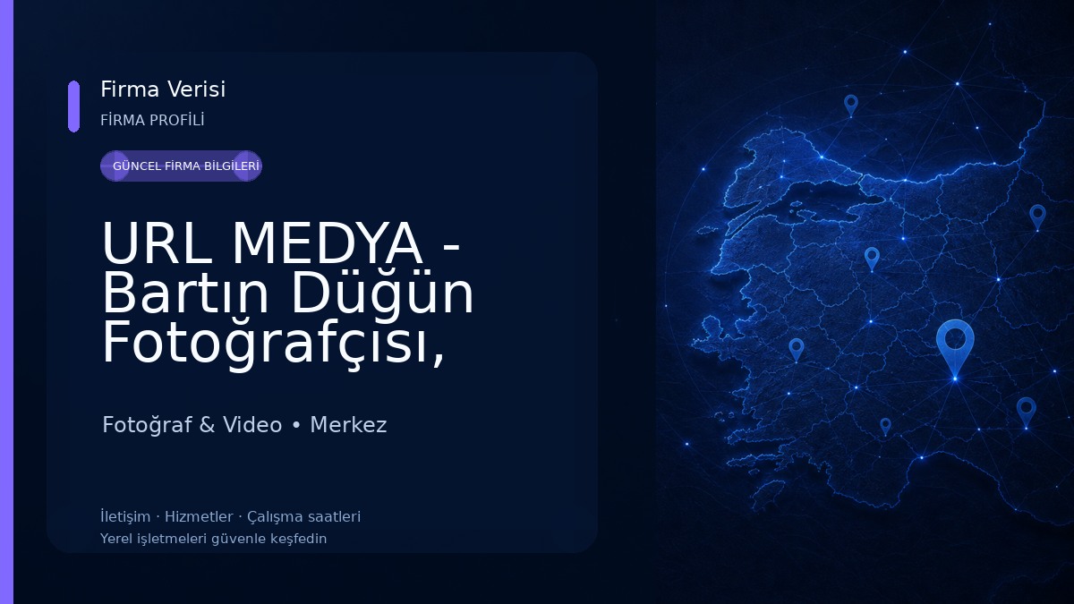 URL MEDYA - Bartın Düğün Fotoğrafçısı, Gelin Damat Dış Çekim ve Fotoğraf Dükkanı Fotoğraf & Video