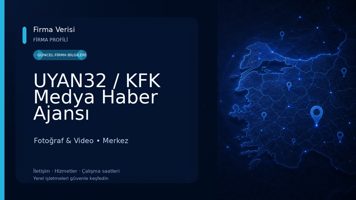 UYAN32 / KFK Medya Haber Ajansı Fotoğraf & Video