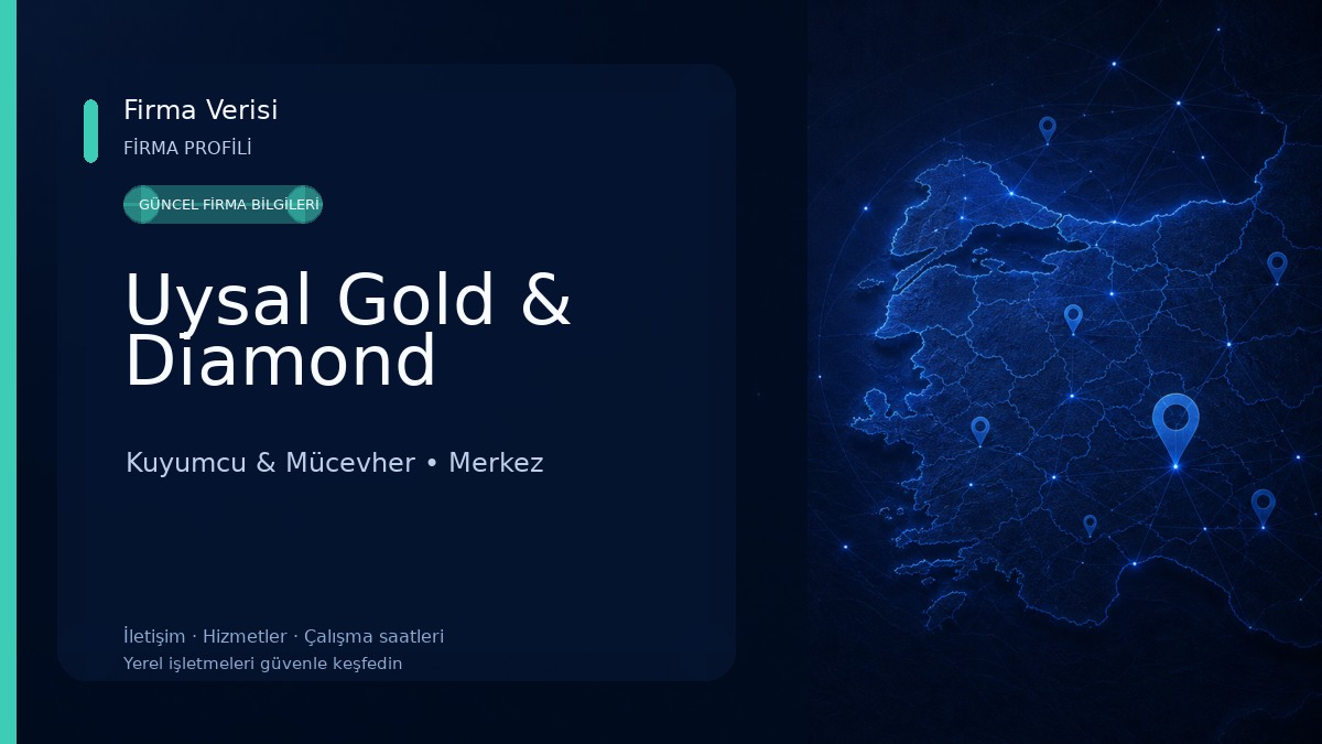 Uysal Gold & Diamond Kuyumcu & Mücevher