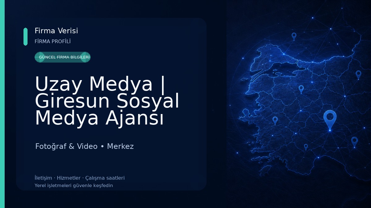 Uzay Medya | Giresun Sosyal Medya Ajansı Fotoğraf & Video