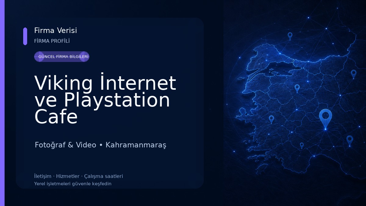 Viking İnternet ve Playstation Cafe Fotoğraf & Video