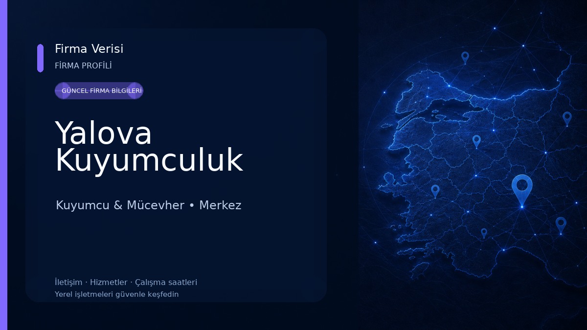 Yalova Kuyumculuk Kuyumcu & Mücevher