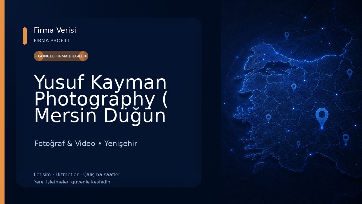 Yusuf Kayman Photography ( Mersin Düğün Fotoğrafçısı) Fotoğraf & Video