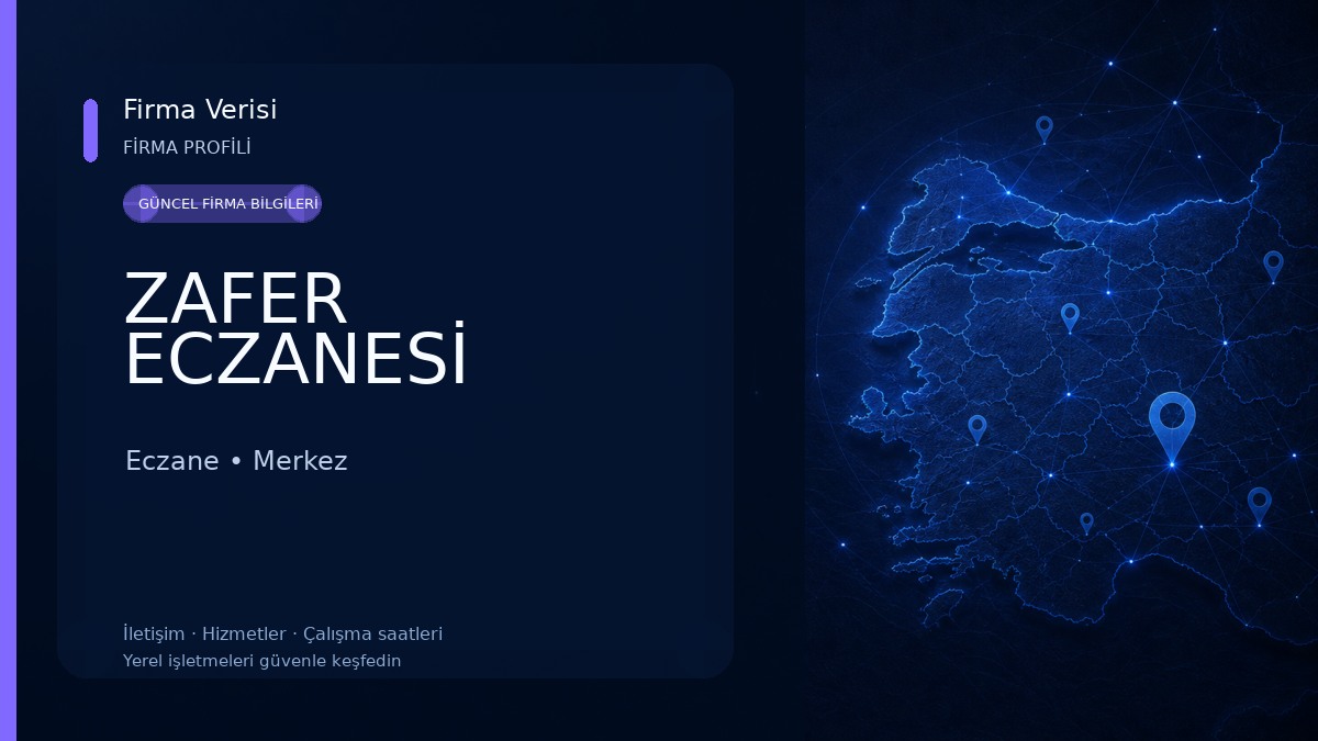 ZAFER ECZANESİ