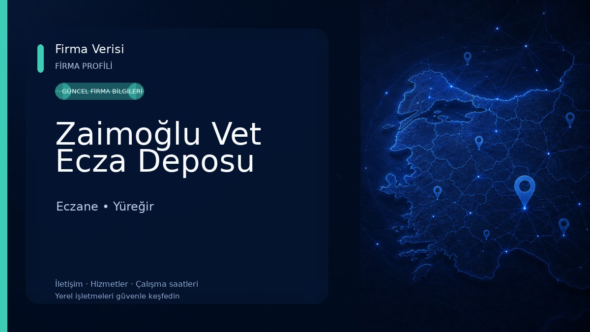 Zaimoğlu Vet Ecza Deposu Eczane
