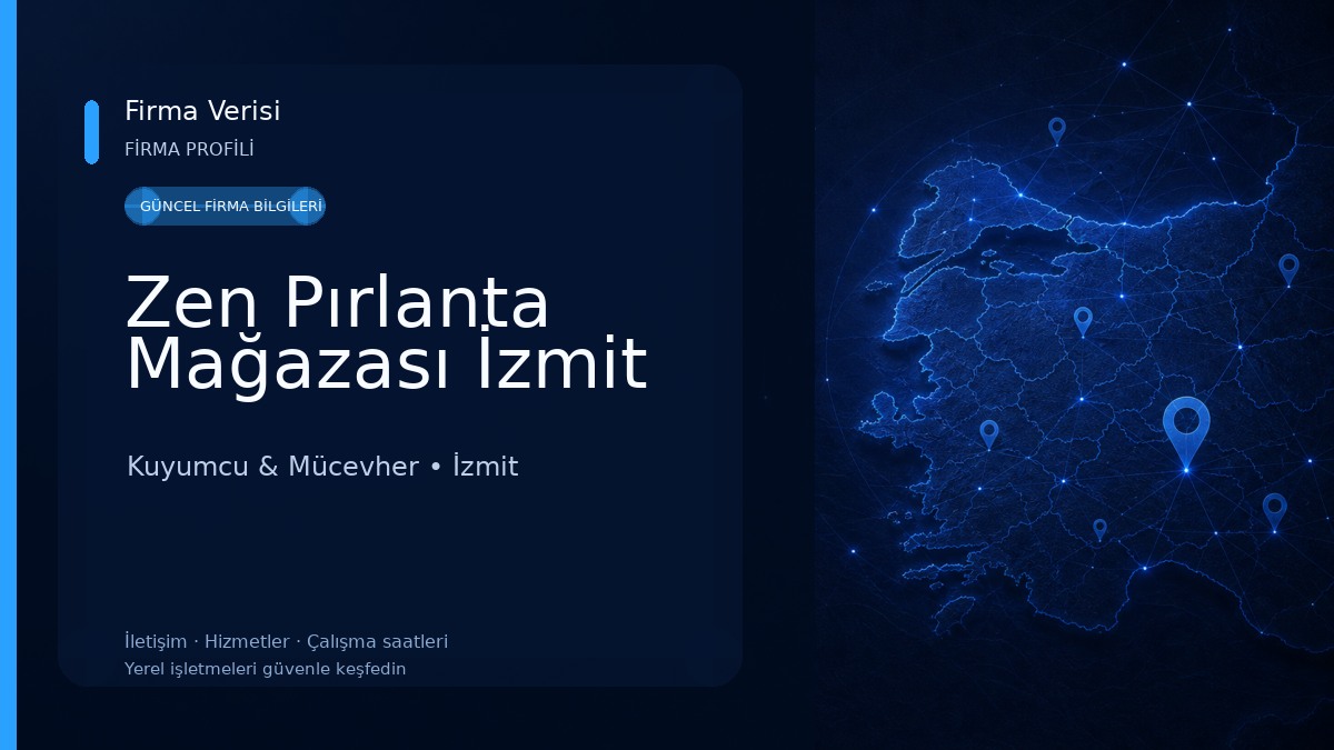 Zen Pırlanta Mağazası İzmit Kuyumcu & Mücevher