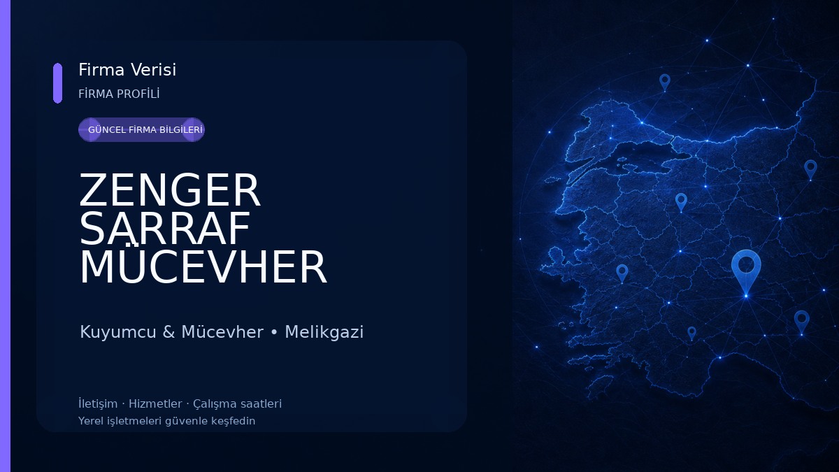 ZENGER SARRAF MÜCEVHER ALTIN Kuyumcu & Mücevher