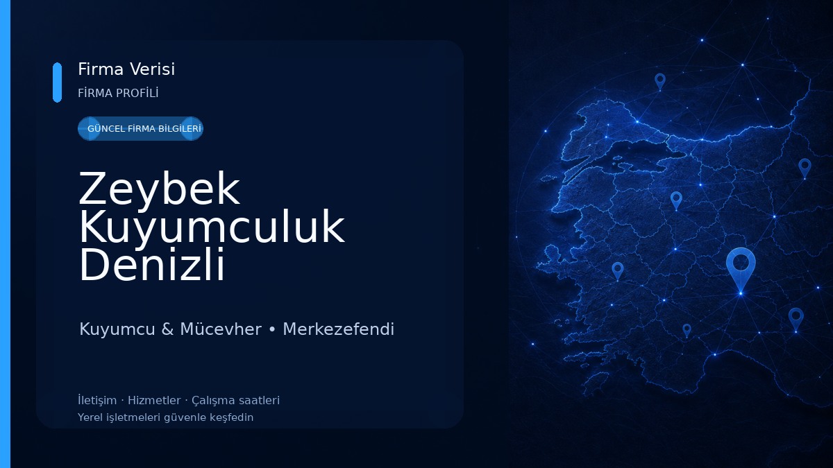 Zeybek Kuyumculuk Denizli 