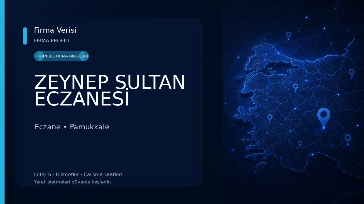 ZEYNEP SULTAN ECZANESİ Eczane