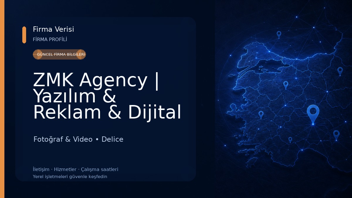 ZMK Agency | Yazılım & Reklam & Dijital Dönüşüm 