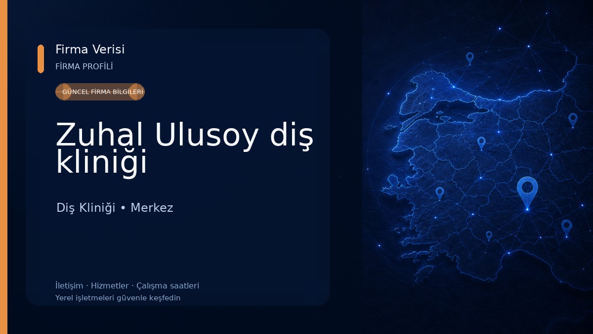 Zuhal Ulusoy diş kliniği Diş Kliniği