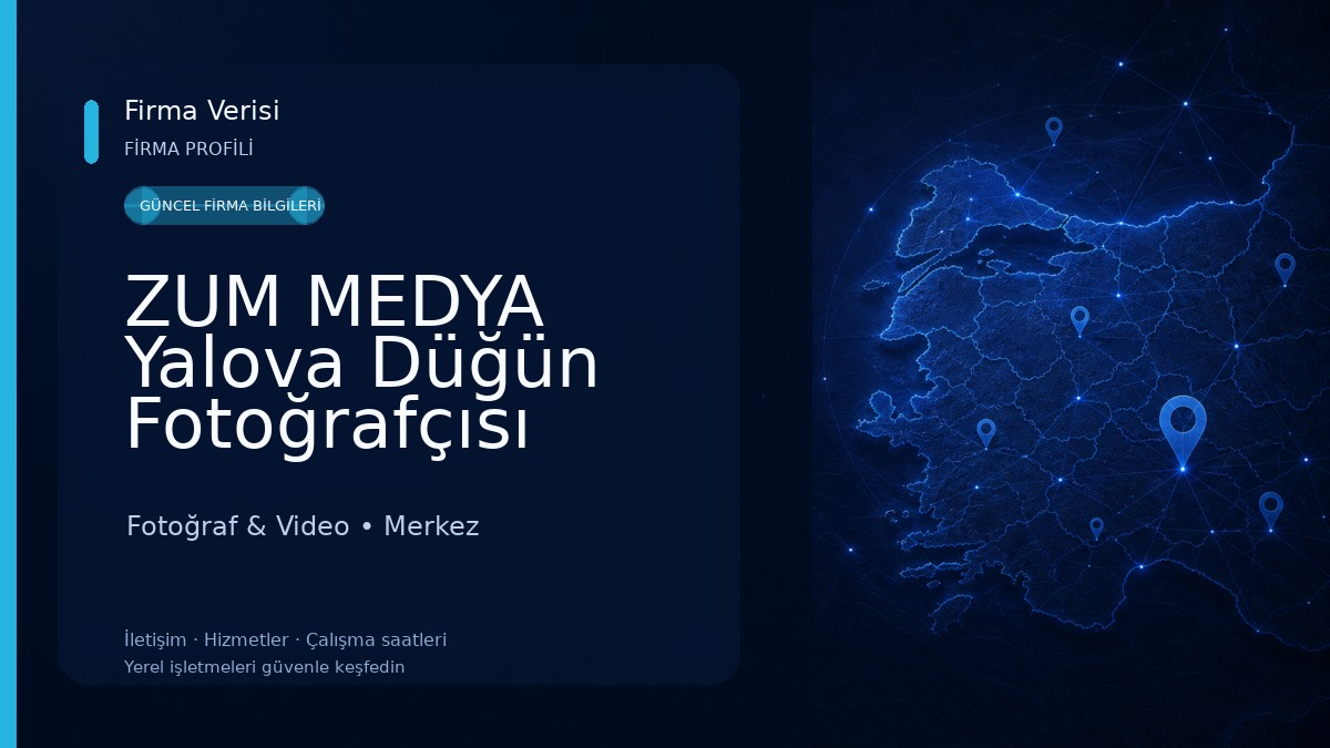 ZUM MEDYA Yalova Düğün Fotoğrafçısı Fotoğraf & Video